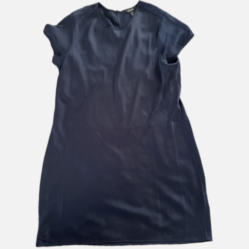 Elegant Navy Blue Dress